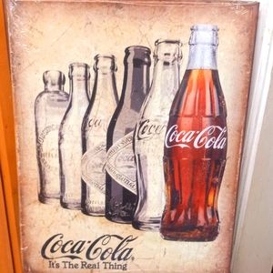 Coca Cola Metal Sign